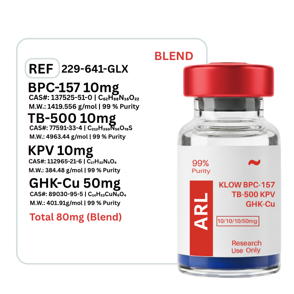 KLOW Blend - GHK-CU + TB-500 + BPC-157 + KPV
